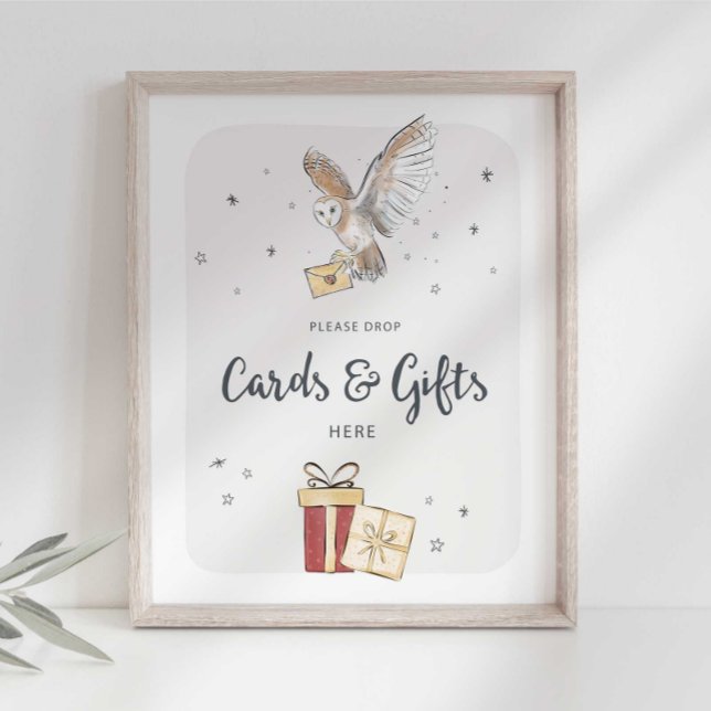 Poster Panneau de fête Wizard pour cartes et cadeaux (Créateur téléchargé)