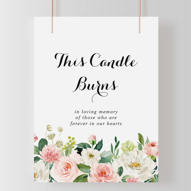 Poster Panneau de feuille verte de flore simple Cette bou (Créateur téléchargé)