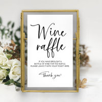 Panneau de jeu de tirage au sort de vin pour la do