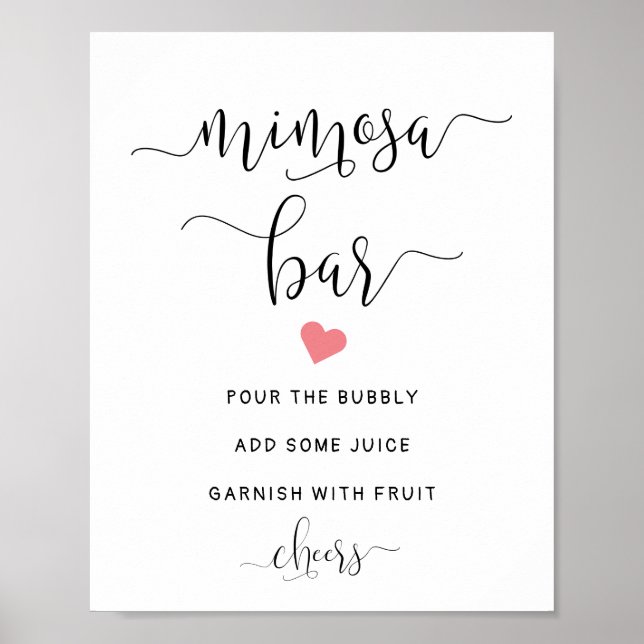 Poster Panneau de la barre de Mimosa, barre de bulle mari (Devant)