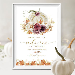 Poster Panneau de la carte de conseil de Fête des mariées