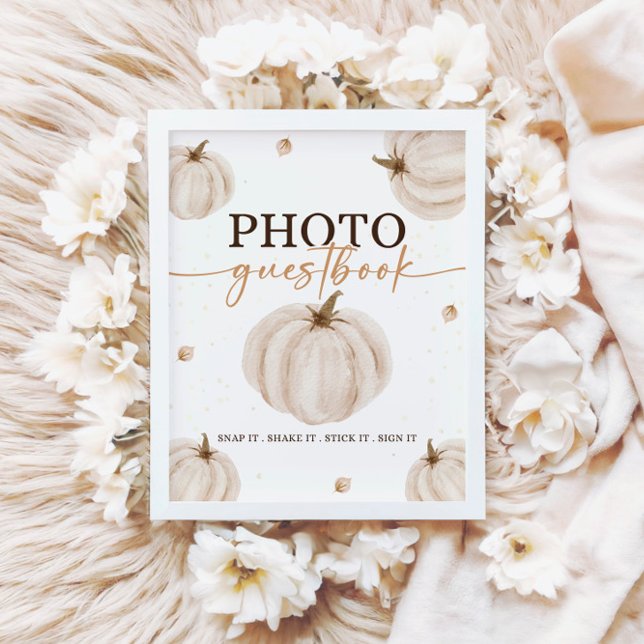 Poster Panneau de la petite table d'anniversaire Citrouil (Créateur téléchargé)