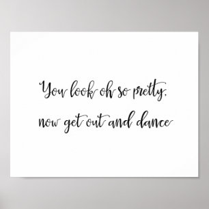 Poster Panneau de la salle de bain mariage Mesdames