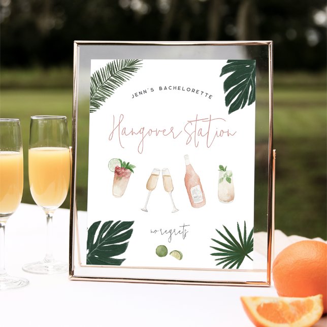 Poster Panneau de la station de désintoxication après la  (Créateur téléchargé)