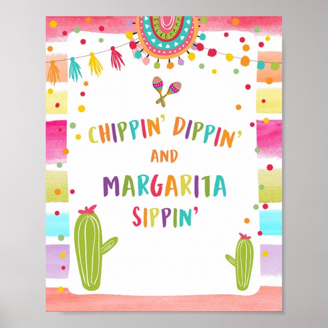 Poster Panneau de la table Chippin Dippin Margarita Sippi (Devant)
