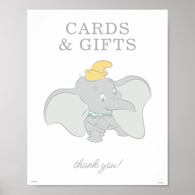 Poster Panneau de la table de cartes et cadeaux Disney's  (Devant)