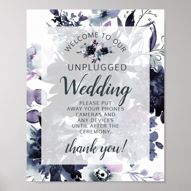 Poster Panneau de la table Mariage non bouchée de la mari (Devant)