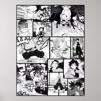 Poster Panneau de manga Démon