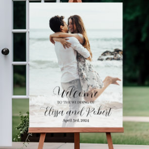 Poster Panneau de mariage photo : Personnalisez votre mar