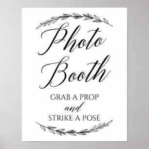 Poster Panneau de Mariage – Photomaton Panneau de Mariage