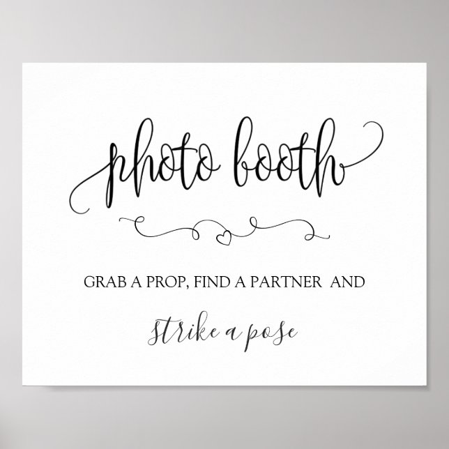 Poster Panneau de Photomaton (Devant)