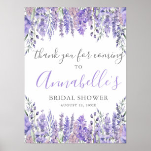 Poster Panneau de remerciement de baby shower de mariage 