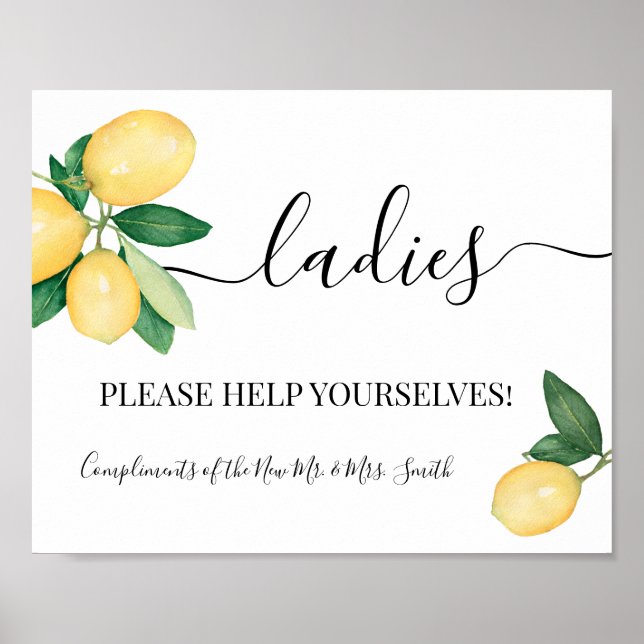Poster Panneau de salle de réception de mariage pour dame (Devant)