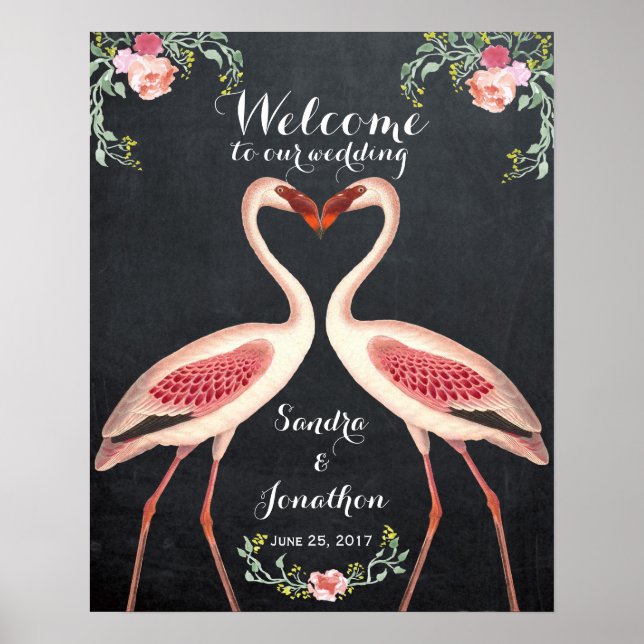 Poster panneau de signalisation mariage flamand original (Devant)