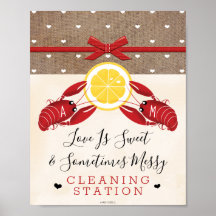 Panneau de station de nettoyage pour bouillon de é