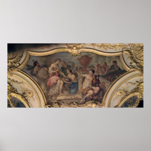 Poster Panneau décoratif du salon ovale