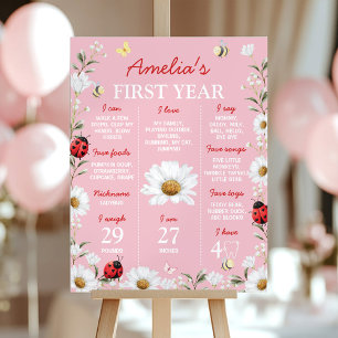 Poster Panneau d'étape de naissance Petite Punaise d'Amou