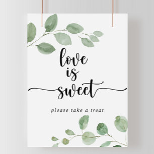 Poster Panneau Eucalyptus Délice Vert de l'Amour