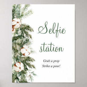 Poster Panneau Fête des mariées de la station Selfie Hive