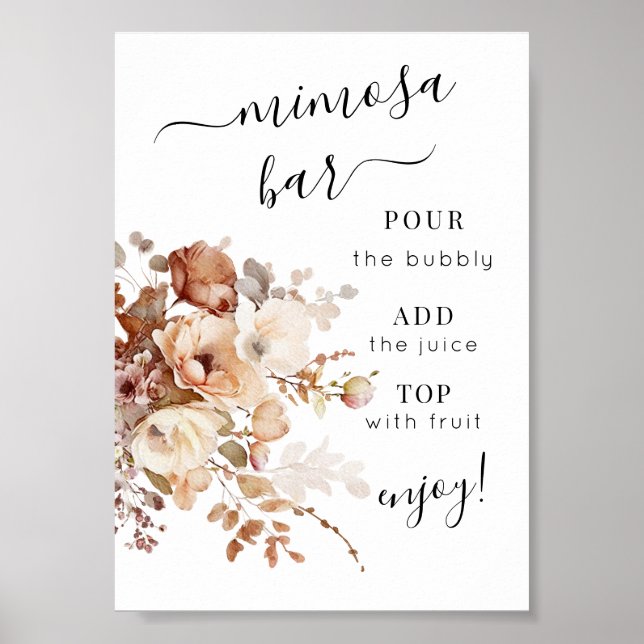 Poster Panneau Fleur sauvage Floral Mimosa (Devant)