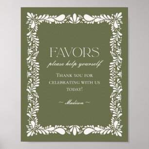 Poster Panneau Green Talavera Carrelage Espagnol Fiesta F