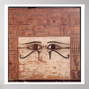 Poster Panneau intérieur du sarcophage de Na de