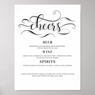 Poster Panneau Mariage