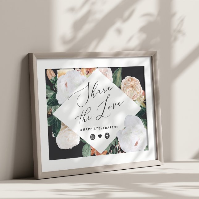 Poster Panneau Mariage Boho Blooms (Créateur téléchargé)