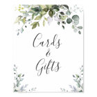 Panneau Mariage Eucalyptus couleur Aquarelle