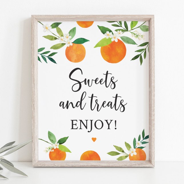 Poster Panneau Petite Cutie Verdure Florale Sweet Traitem (Créateur téléchargé)