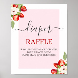 Poster Panneau Raffin Berry Sweet Diaper