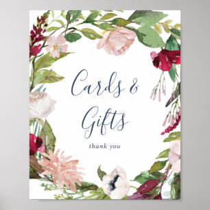 Poster Panneau Tropical Breeze Cartes et Cadeaux