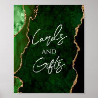 Panneau vert Mariage Cadeaux Cadeaux