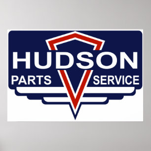 Poster Panneau vintage Hudson