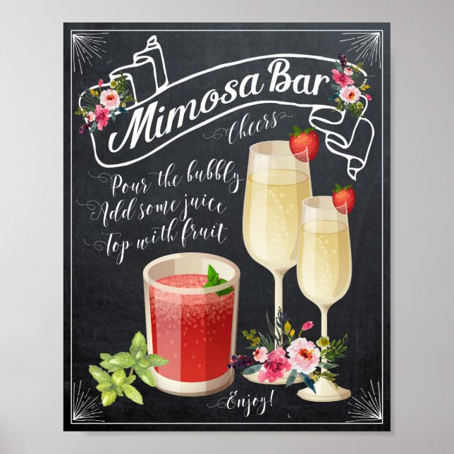 Poster Panneau Wedding shower de panneau de signalisation (Devant)