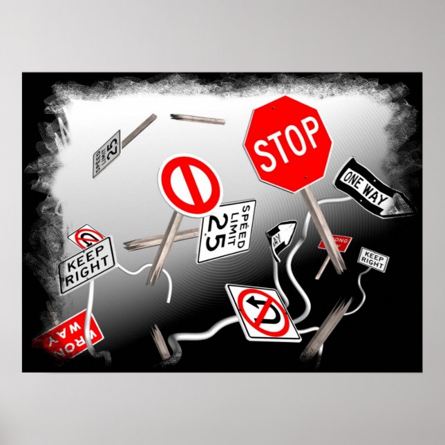 Poster Panneaux (Devant)
