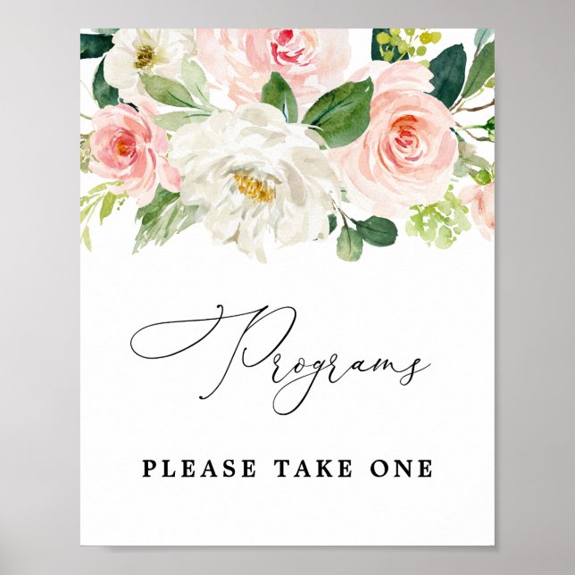 Poster Panneaux de programmes Rouge aux joues S'il vous p (Devant)