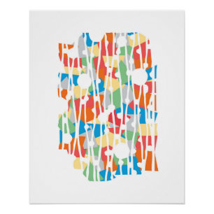 Poster Panneaux dynamiques : Najavo Géométrie sud-ouest