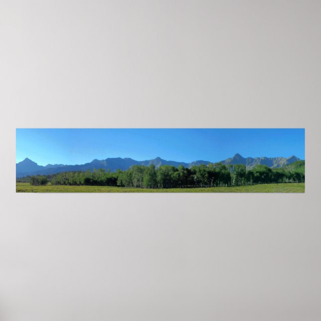 Poster Panorama de Dallas Divide (Devant)