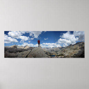 Poster Panorama de dôme d'aileron - traînée de John Muir