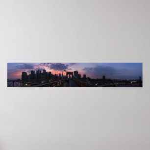 Poster Panorama de New York City