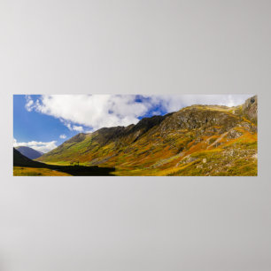 Poster Panorama des Highlands écossais