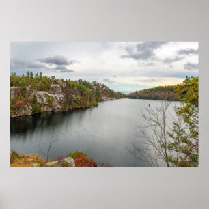 Poster Panorama du lac Minnewaska