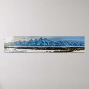 Poster Panorama du parc national de Grand Teton