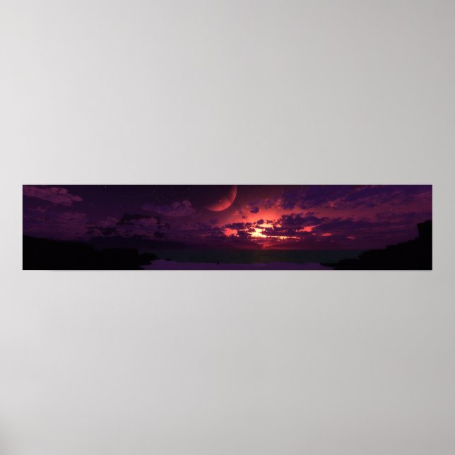Poster Panorama extra-solaire (Devant)