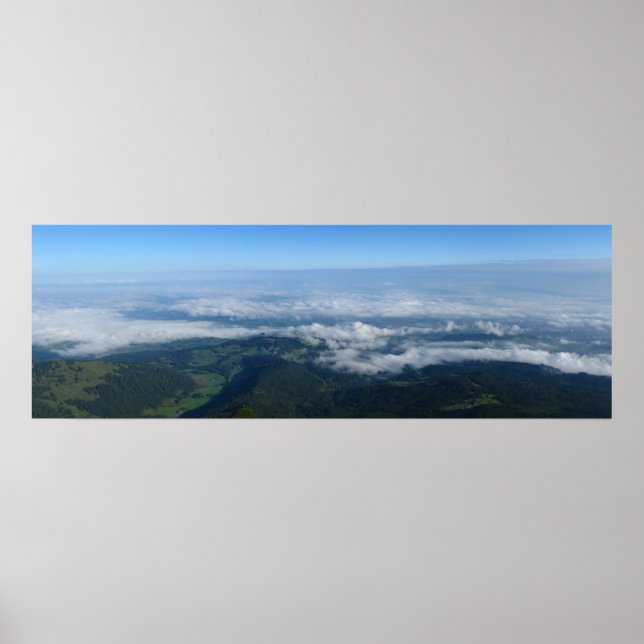 Poster Panorama Pilatus (Devant)