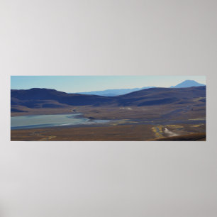 Poster Panoramique des montagnes des Andes - Photographie