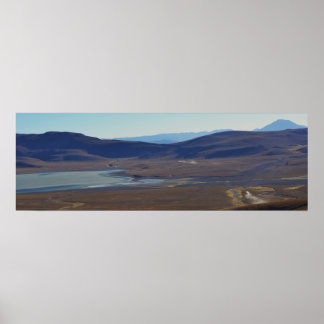 Poster Panoramique des montagnes des Andes - Photographie