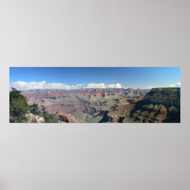 Poster panoramique du Grand Canyon (Devant)