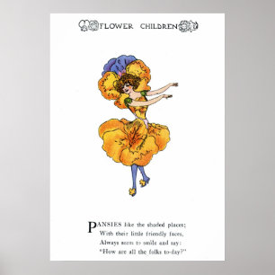 Poster Pansies (Pansy)
